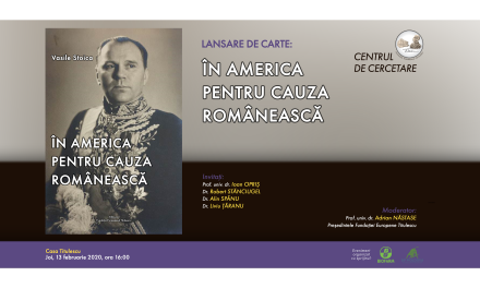 Lansare de carte: „În America pentru cauza românească”